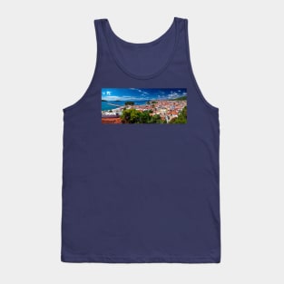 Skiathos town panorama Tank Top